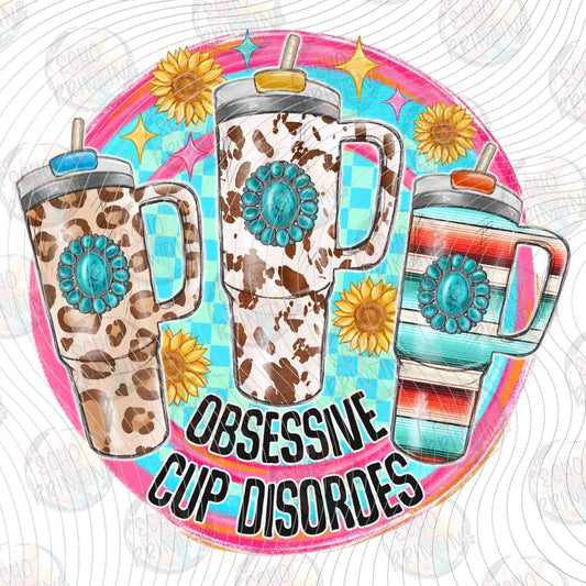 FSSG 608 - OBSESSED CUP COLLECTION LEOPARD PRINT