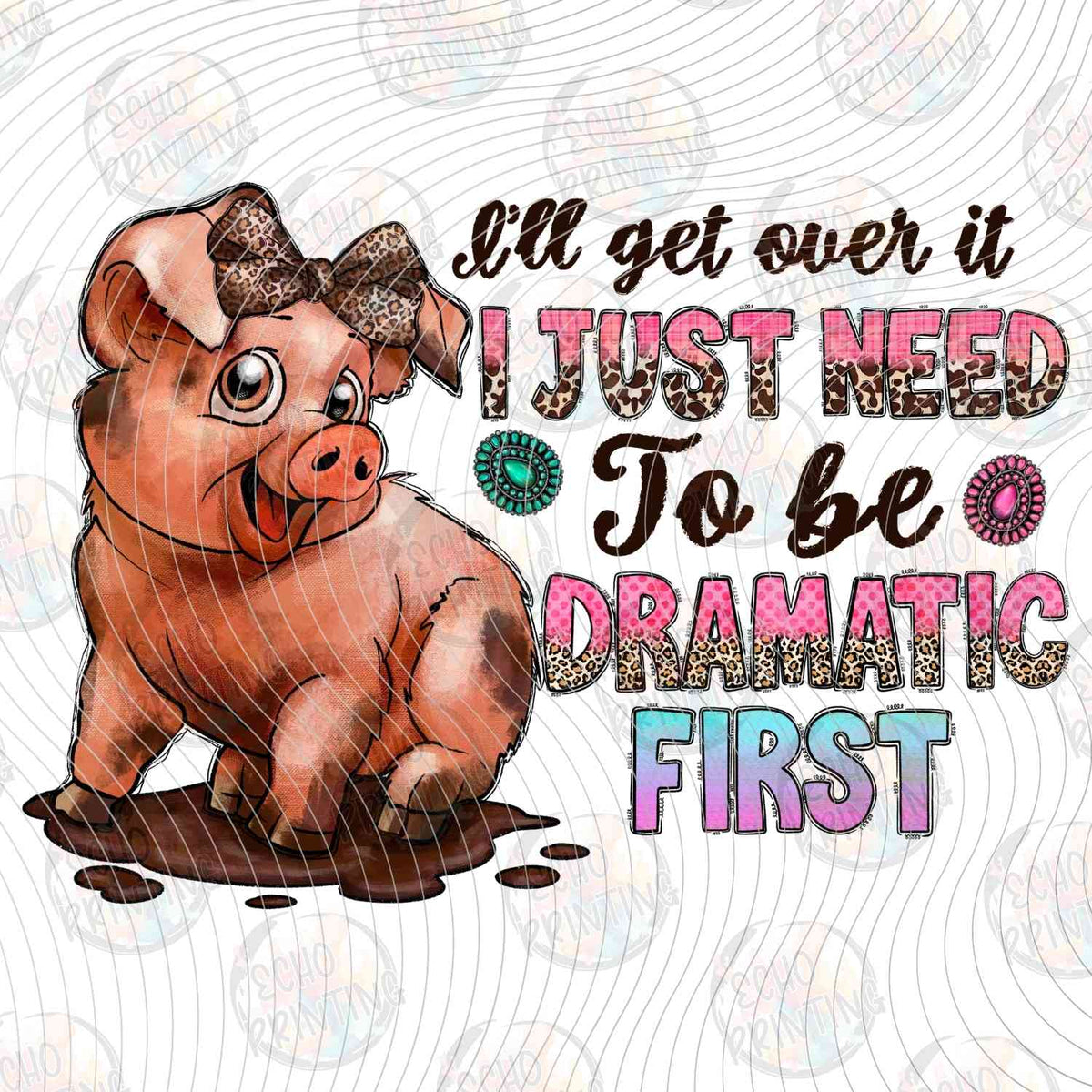 FSSG 631 - JUST TRY TO BE DRAMATIC FIRST HIGHLAND COW