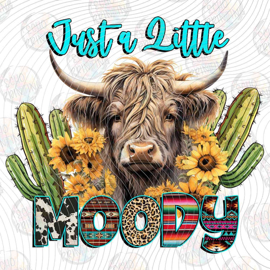 FSSG 635 - JUST A LITTLE MOODY HIGHLAND COW