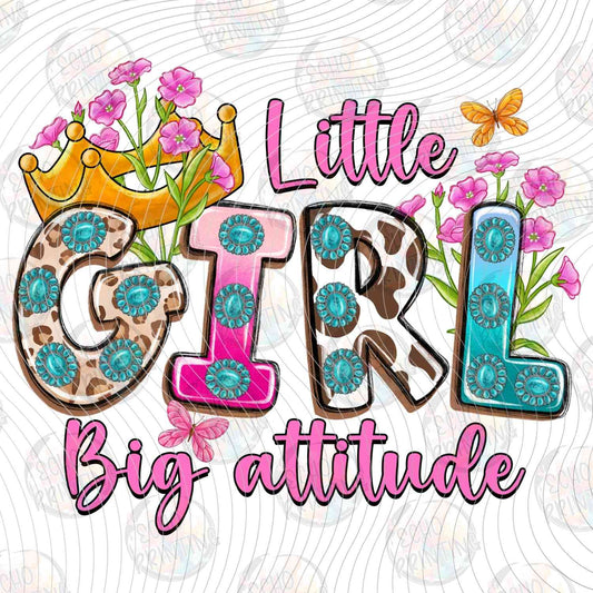FSSG 637 - LITTLE GIRL BIG ATTITUDE CROWN