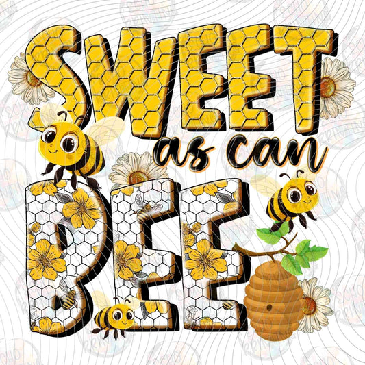 FSSG 647 - SWEET AS CAN BEE HONEY BEE