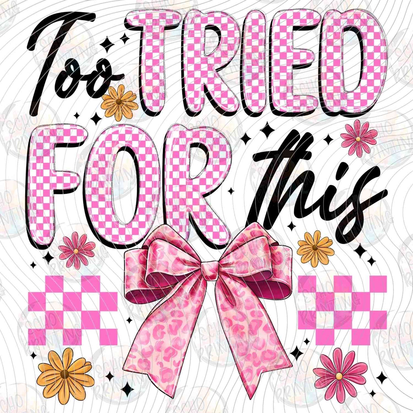 FSSG 650 - TOO TIRED FOR THIS BOW
