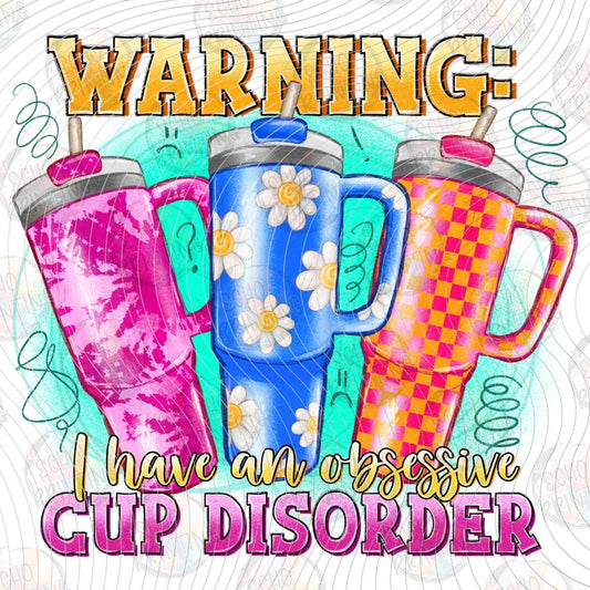FSSG 653 - WARNING CUP ADDICTION COLORFUL
