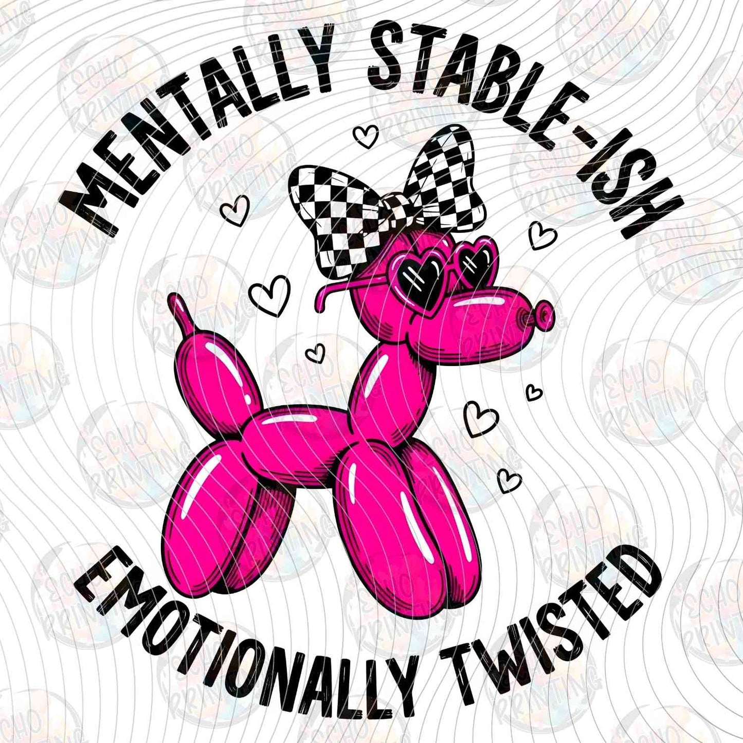 FSSG 658 - MENTALLY STABLE ISH EMOTIONALLY TWISTED DOG