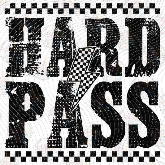 FSSG 665 - HARD PASS BOLD LETTERING