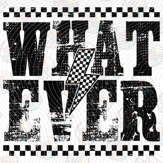 FSSG 666 - WHAT EVER CHECKERBOARD