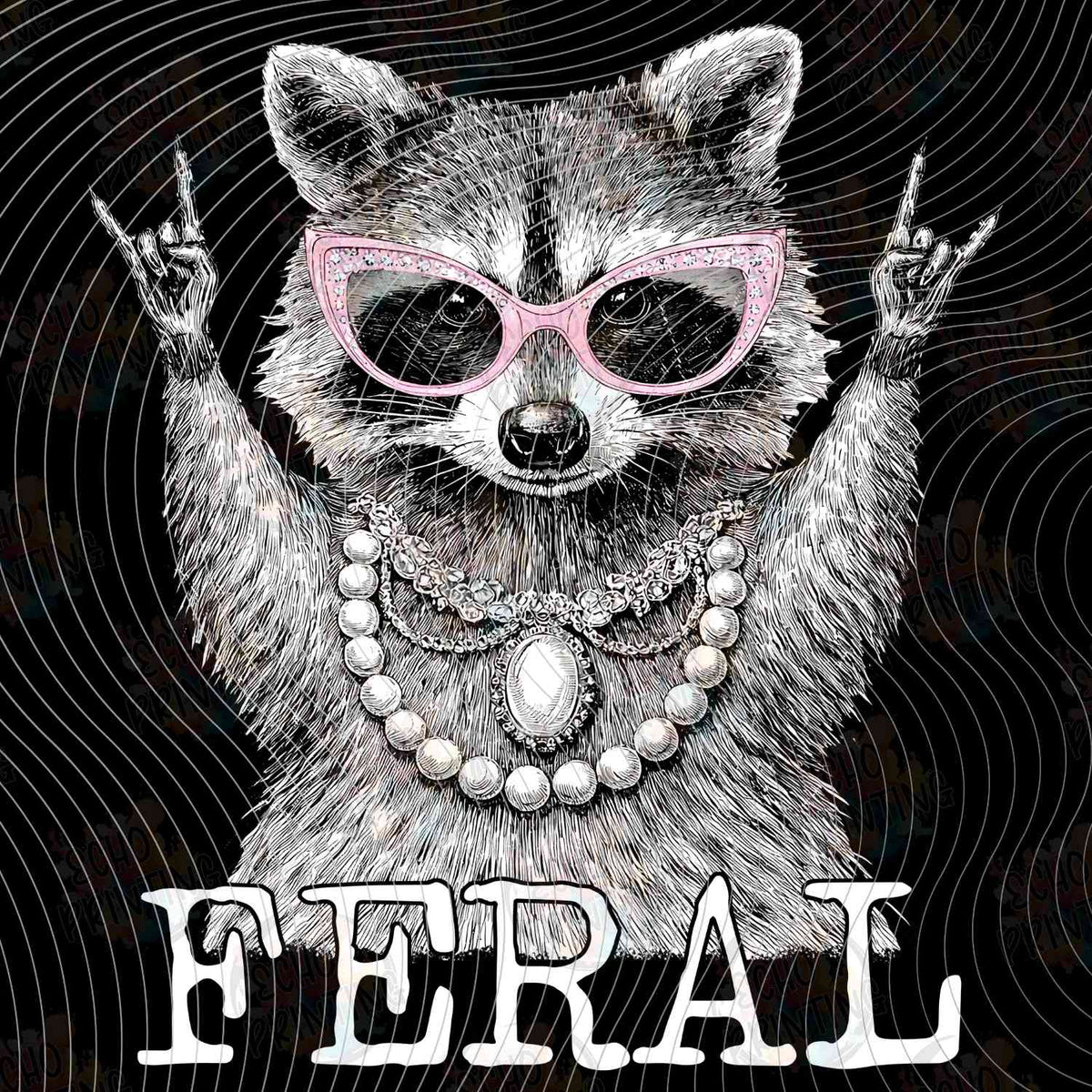 FSSG 675 - FERAL RACCOON PEARLS