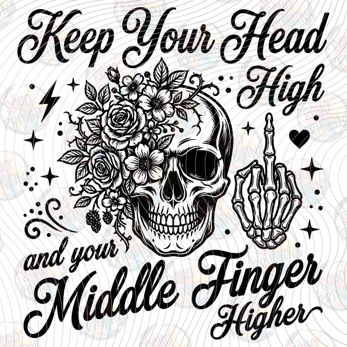 FSSG 681 - KEEP YOUR HEAD HIGH SKULL