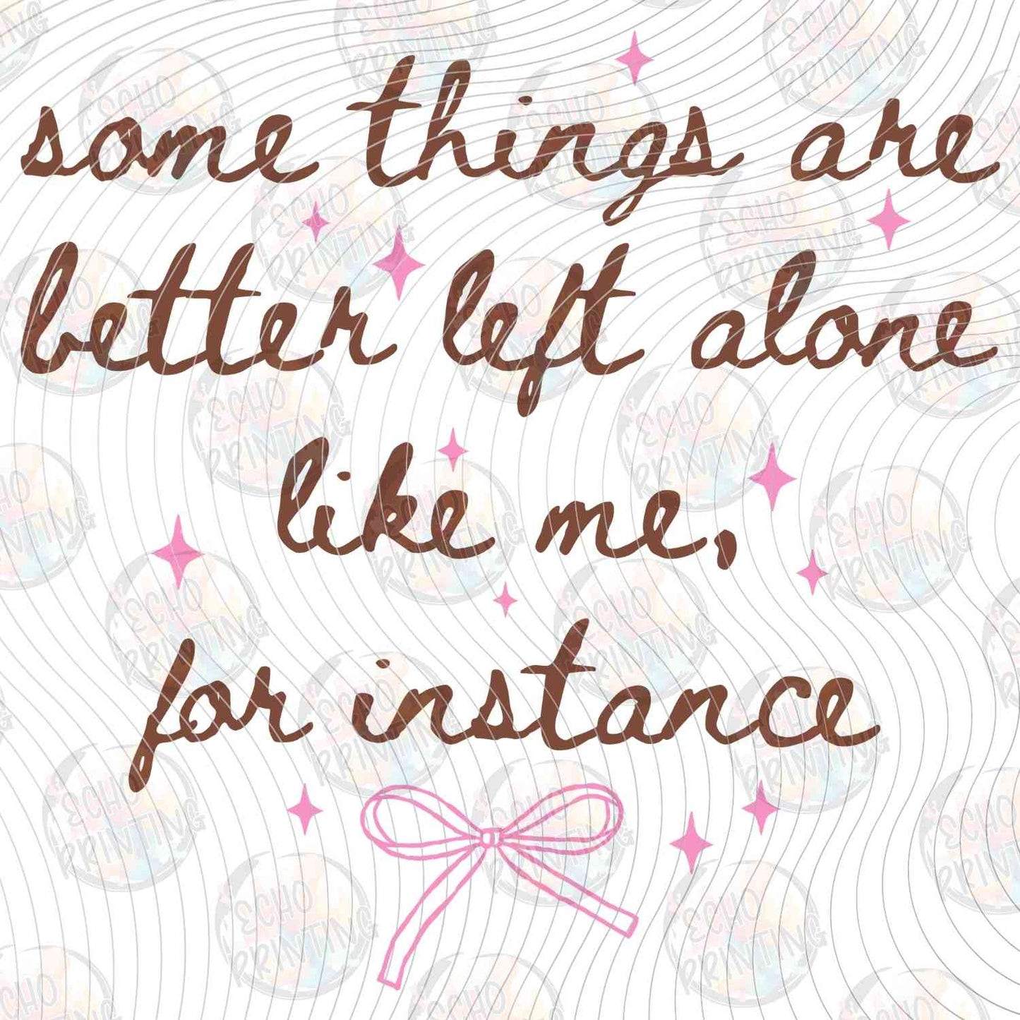 FSSG 689 - SOME THINGS ARE BETTER LEFT ALONE