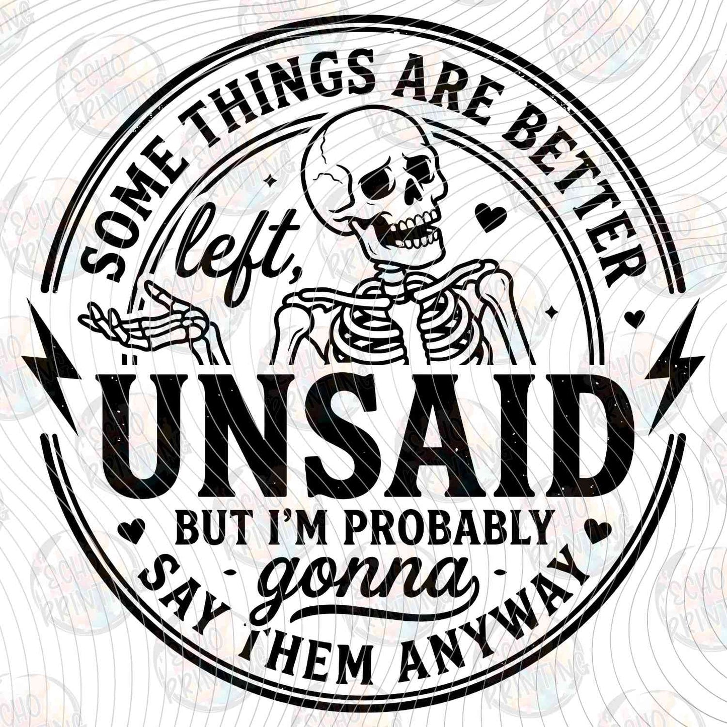 FSSG 697 - SOME THINGS ARE BETTER LEFT UNSAID