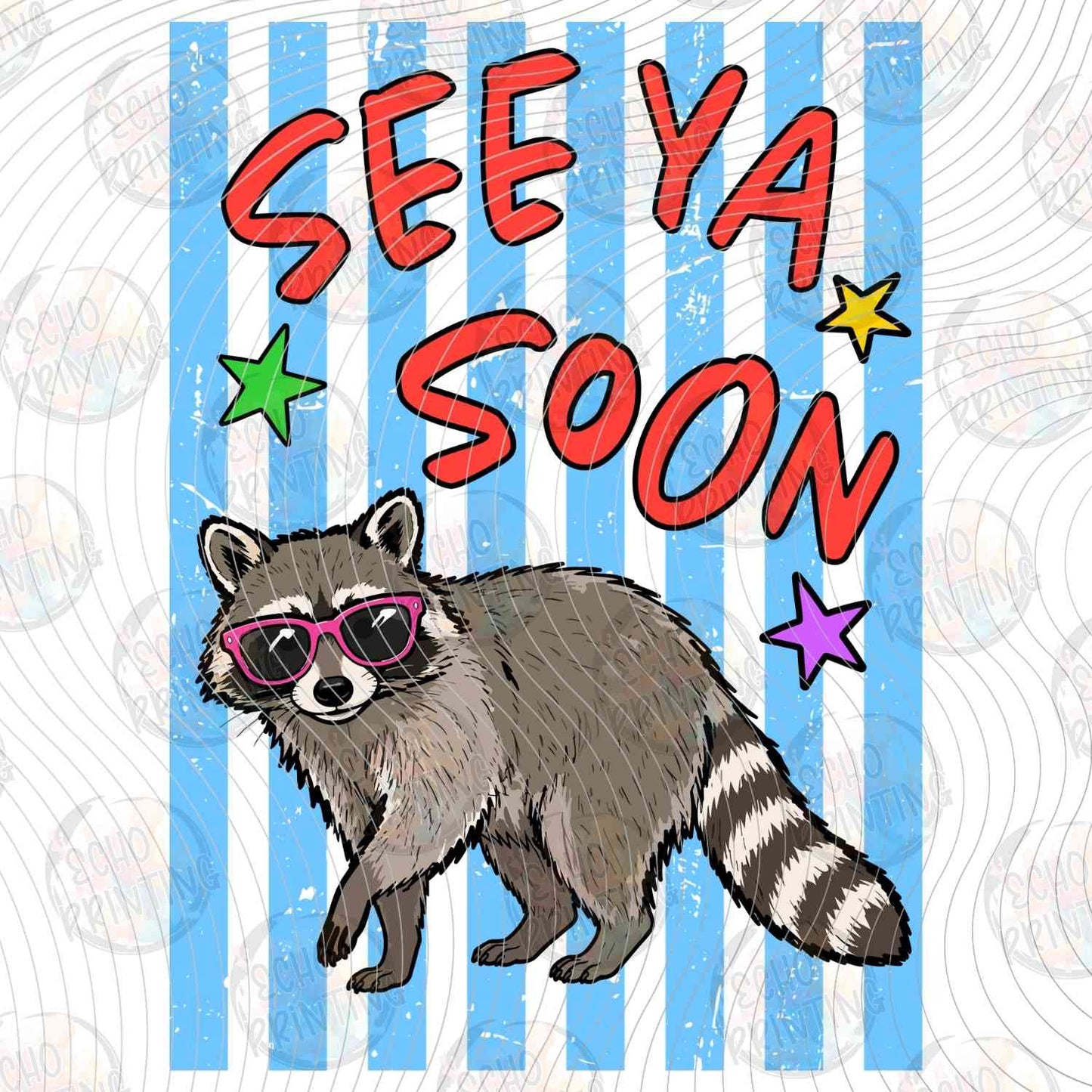 FSSG 735 - SEE YA SOON RACCOON