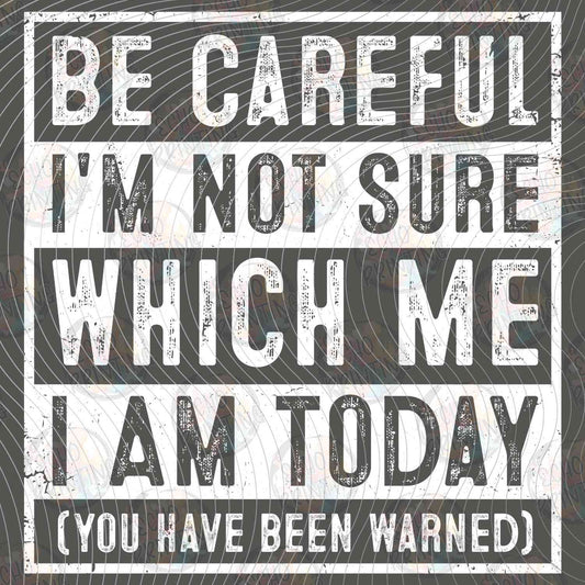 FSSG 736 - BE CAREFUL IM NOT SURE WHICH ME I AM TODAY