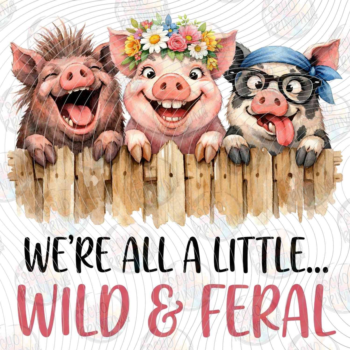 FSSG 803 - WERE ALL A LITTLE WILD AND FERAL PIGS