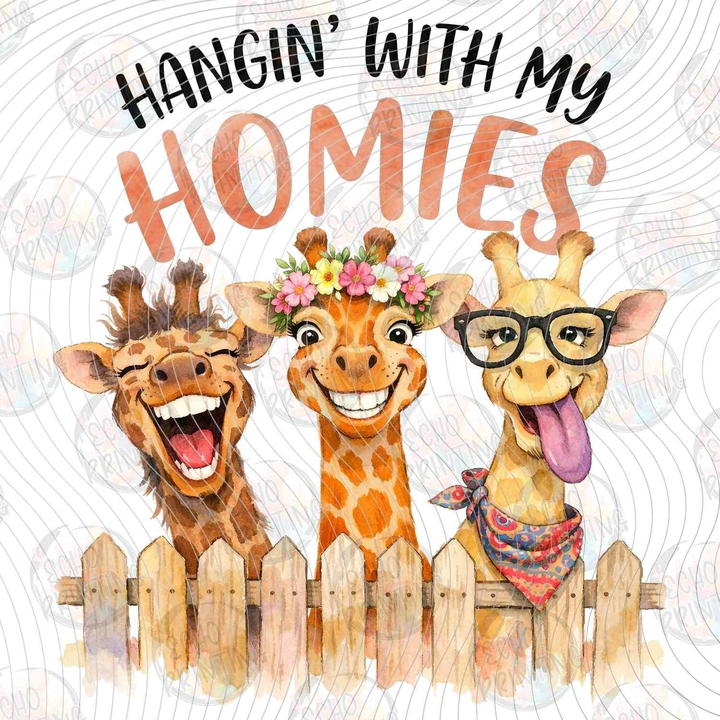 FSSG 812 - HANGIN WITH MY HOMIES GIRAFFES