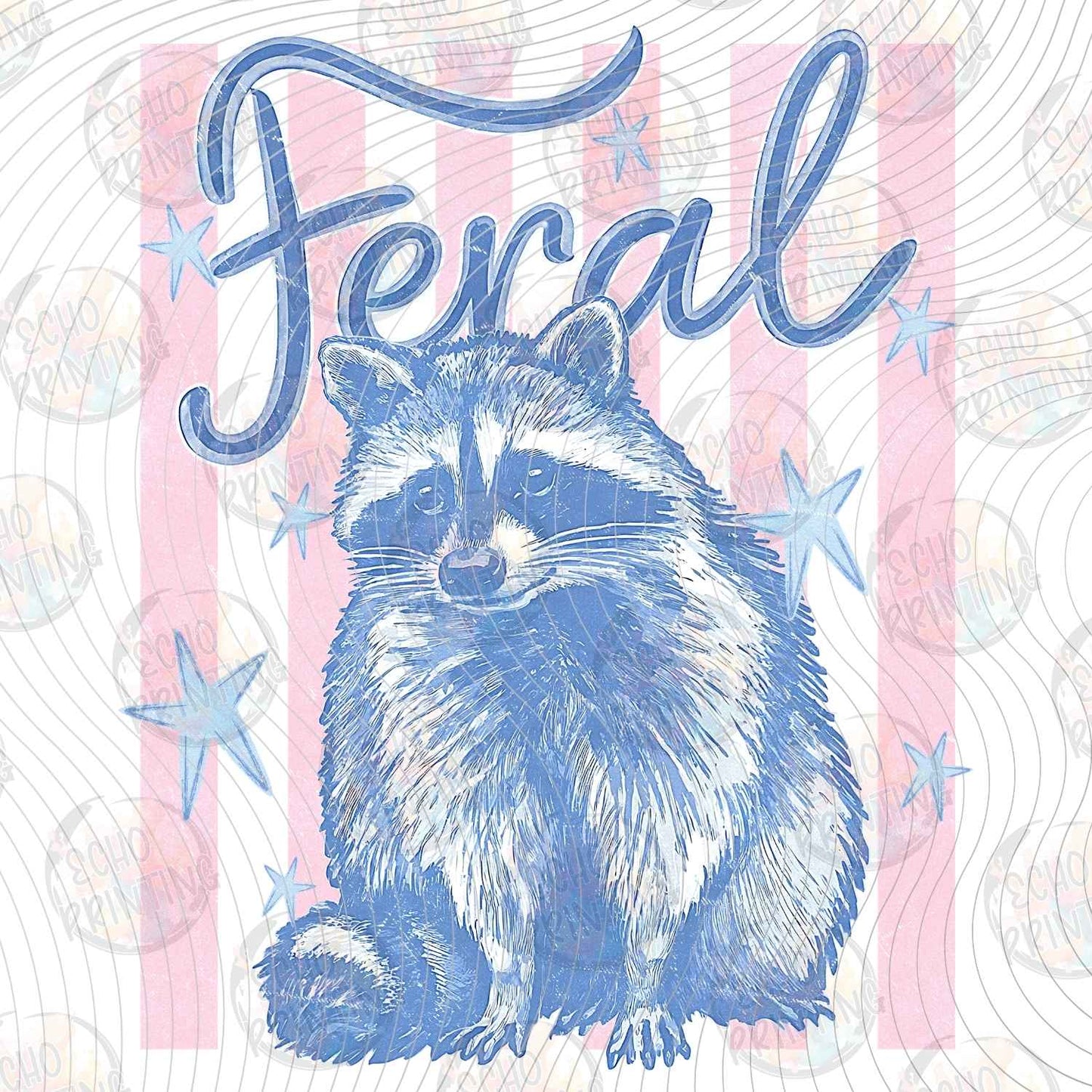 FSSG 821 - FERAL RACCOON PASTEL