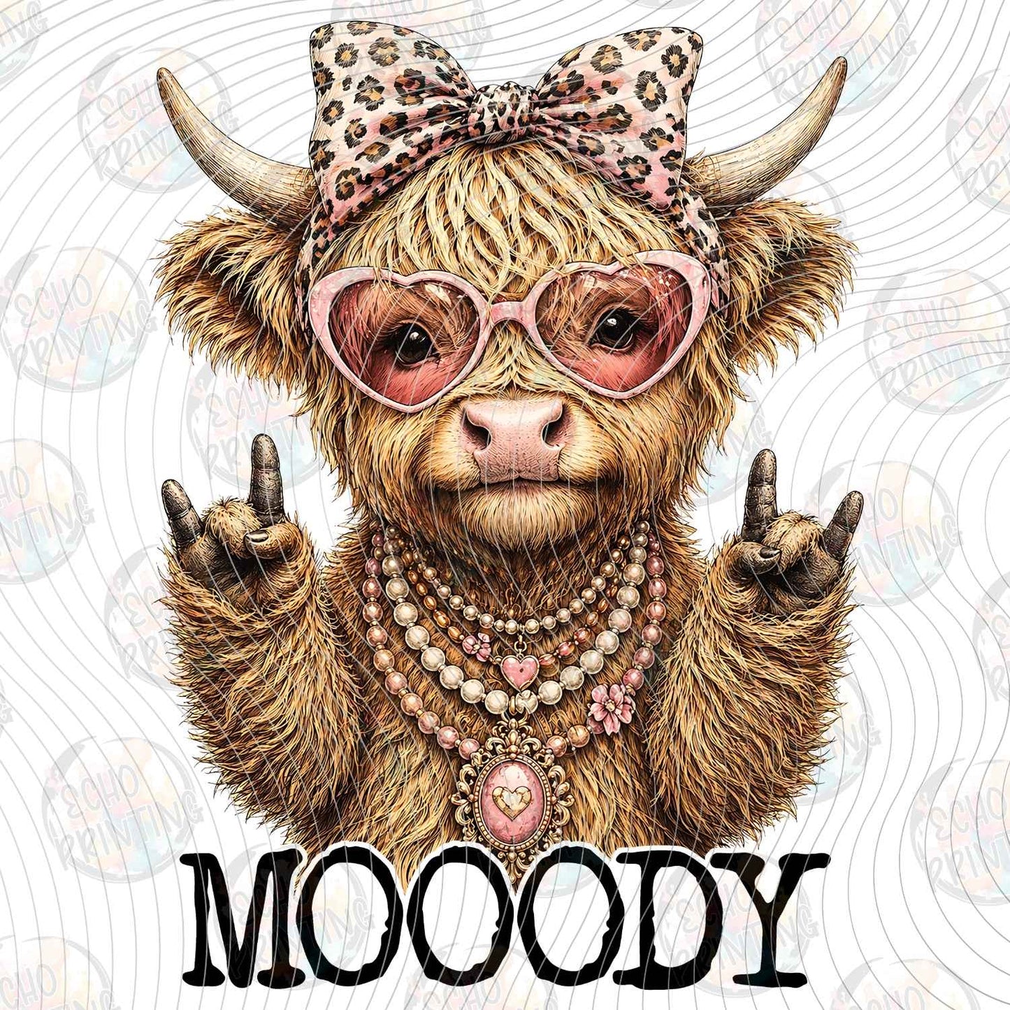 FSSG 830 - MOODY HIGHLAND COW