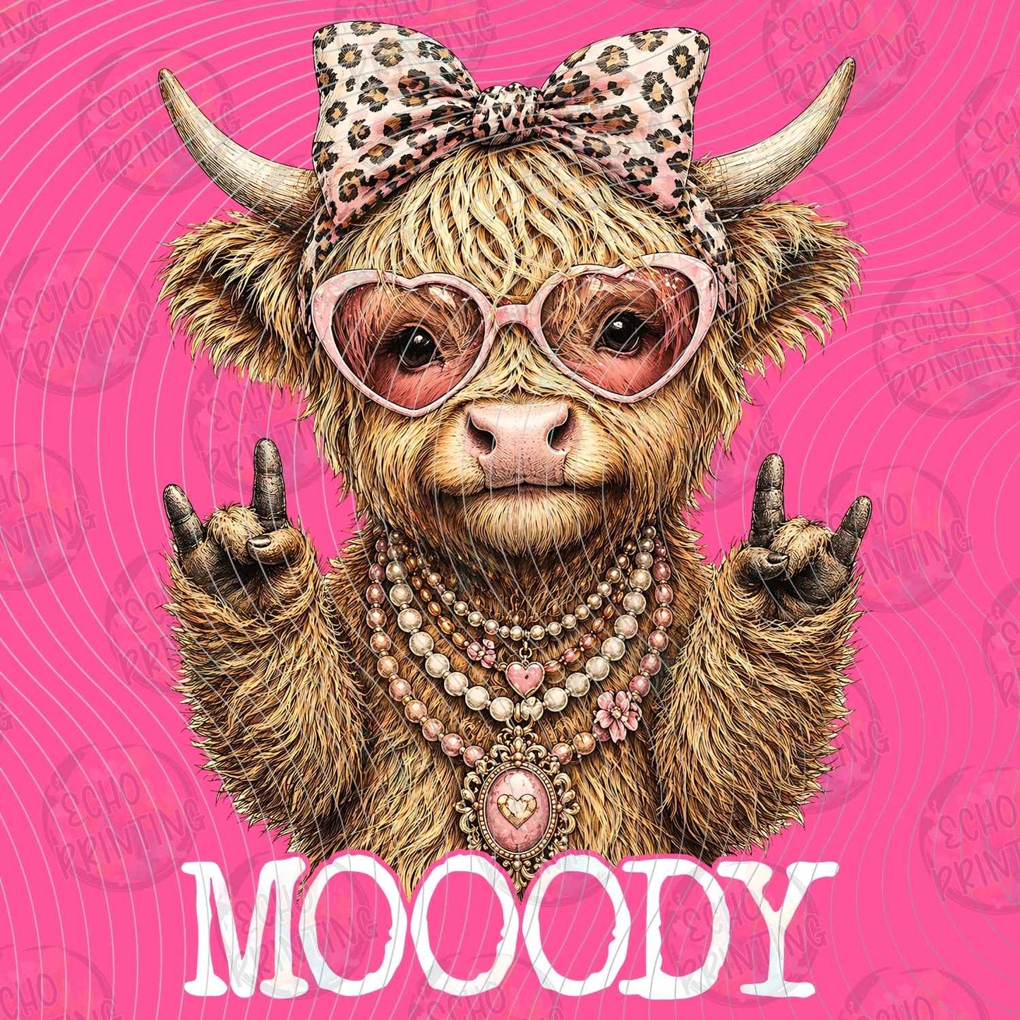 FSSG 831 - MOODY HIGHLAND COW