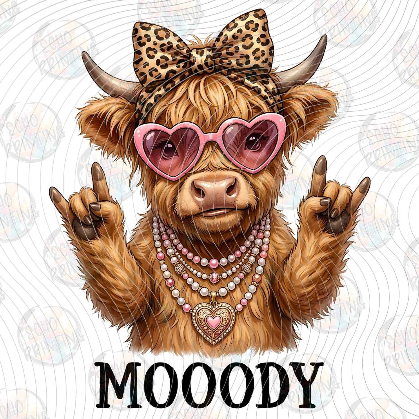 FSSG 835 - MOODY HIGHLAND COW