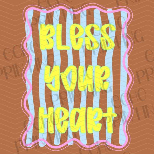 FSSG 965 - BLESS YOUR HEART SOUTHERN QUOTE
