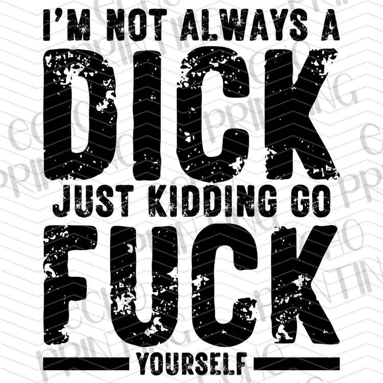 FSSG 984 - NOT ALWAYS NICE QUOTE