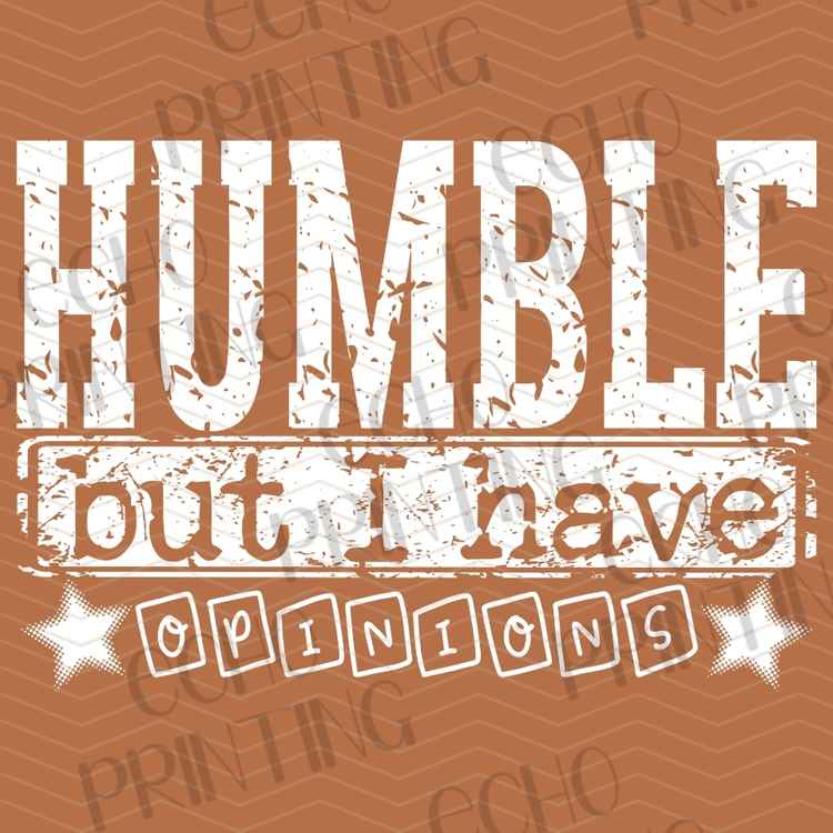 FSSG 999 - HUMBLE BUT OPINIONATED