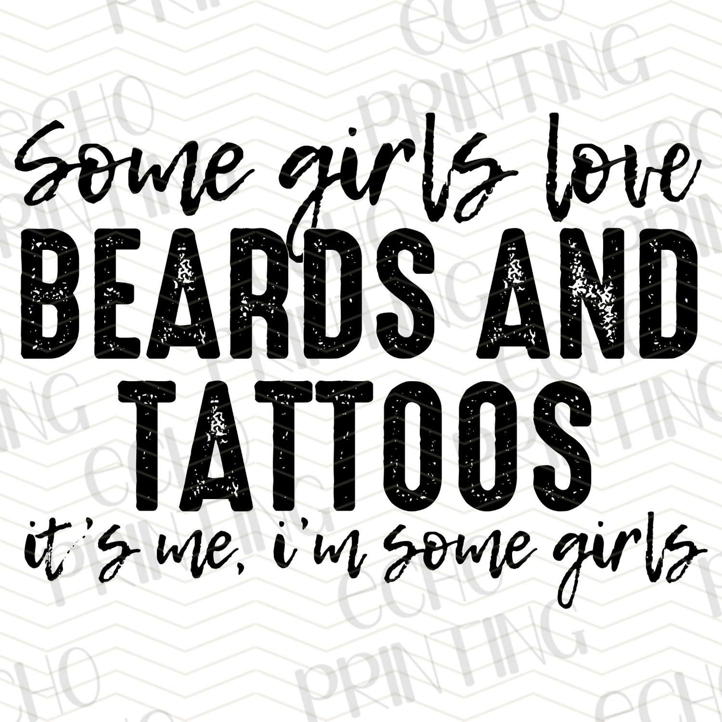 FSSG 288 - SOME GIRLS LOVE BEARDS AND TATTOOS