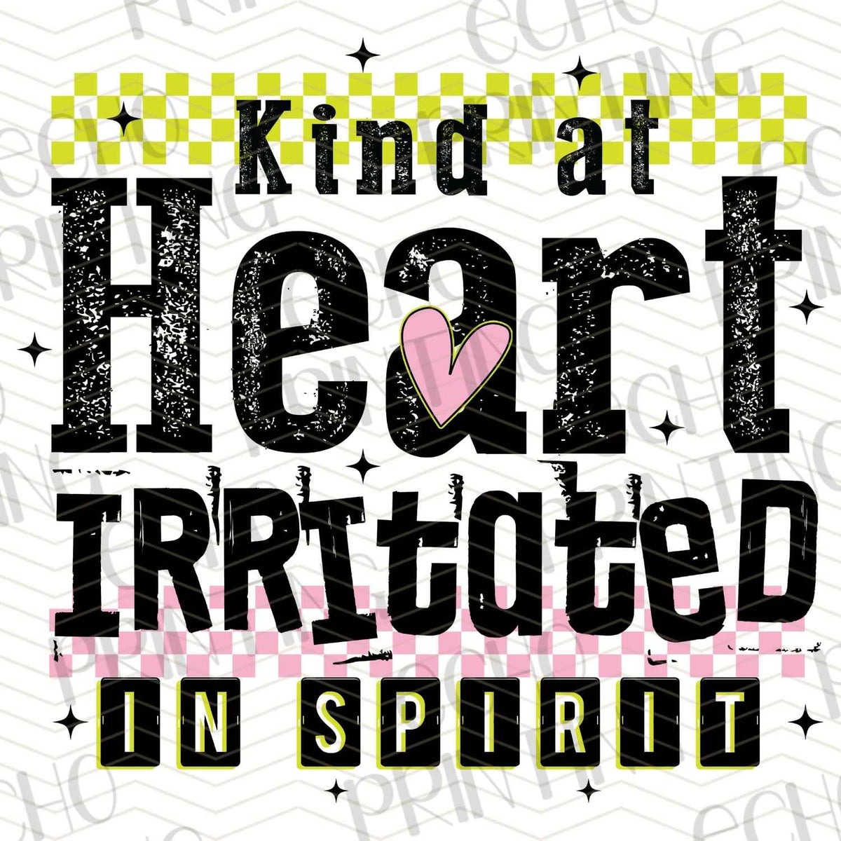 FSSG 301 - KIND AT HEART IRRITATED IN SPIRIT