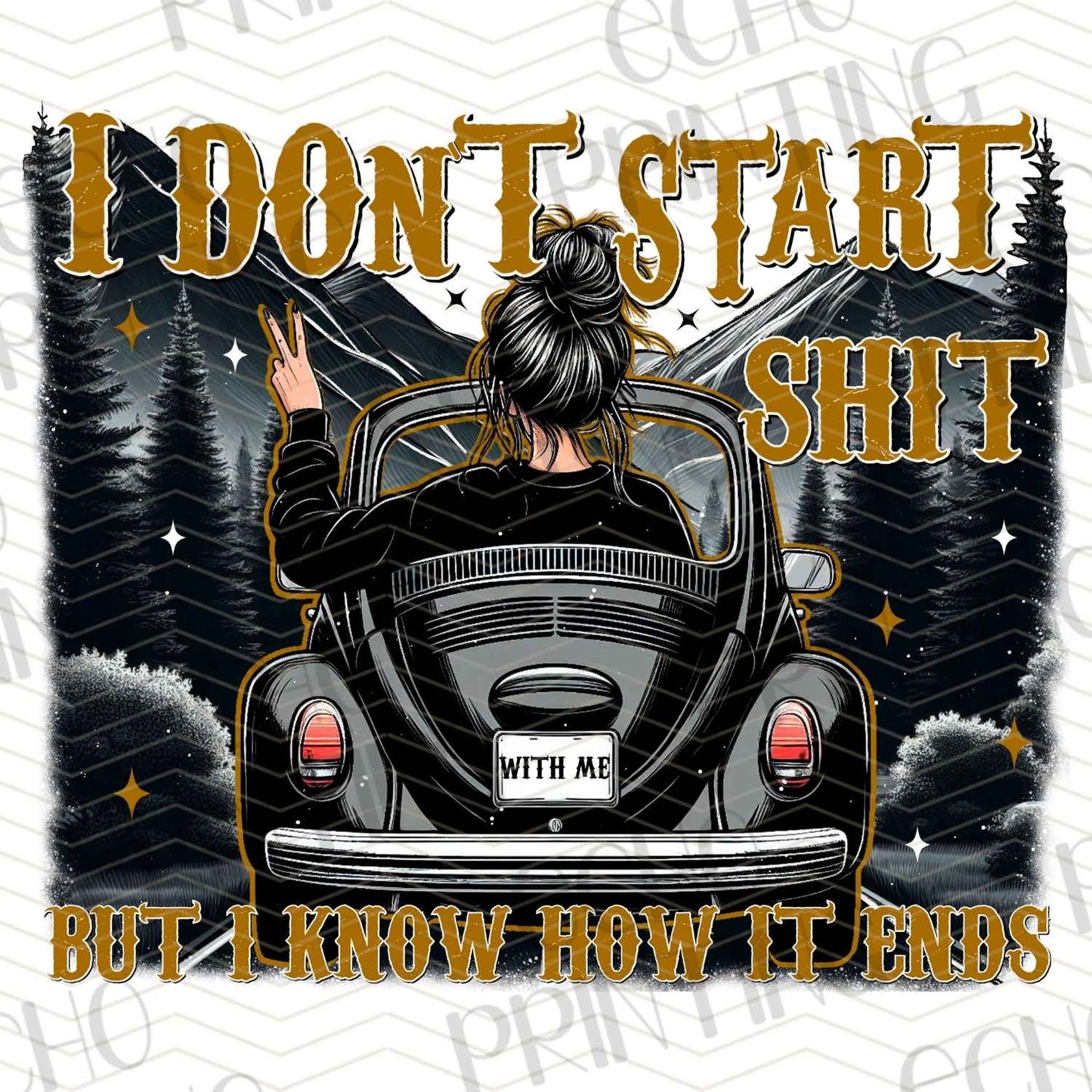 FSSG 303 - I DONT START SHIT BUT I WILL REVENGE