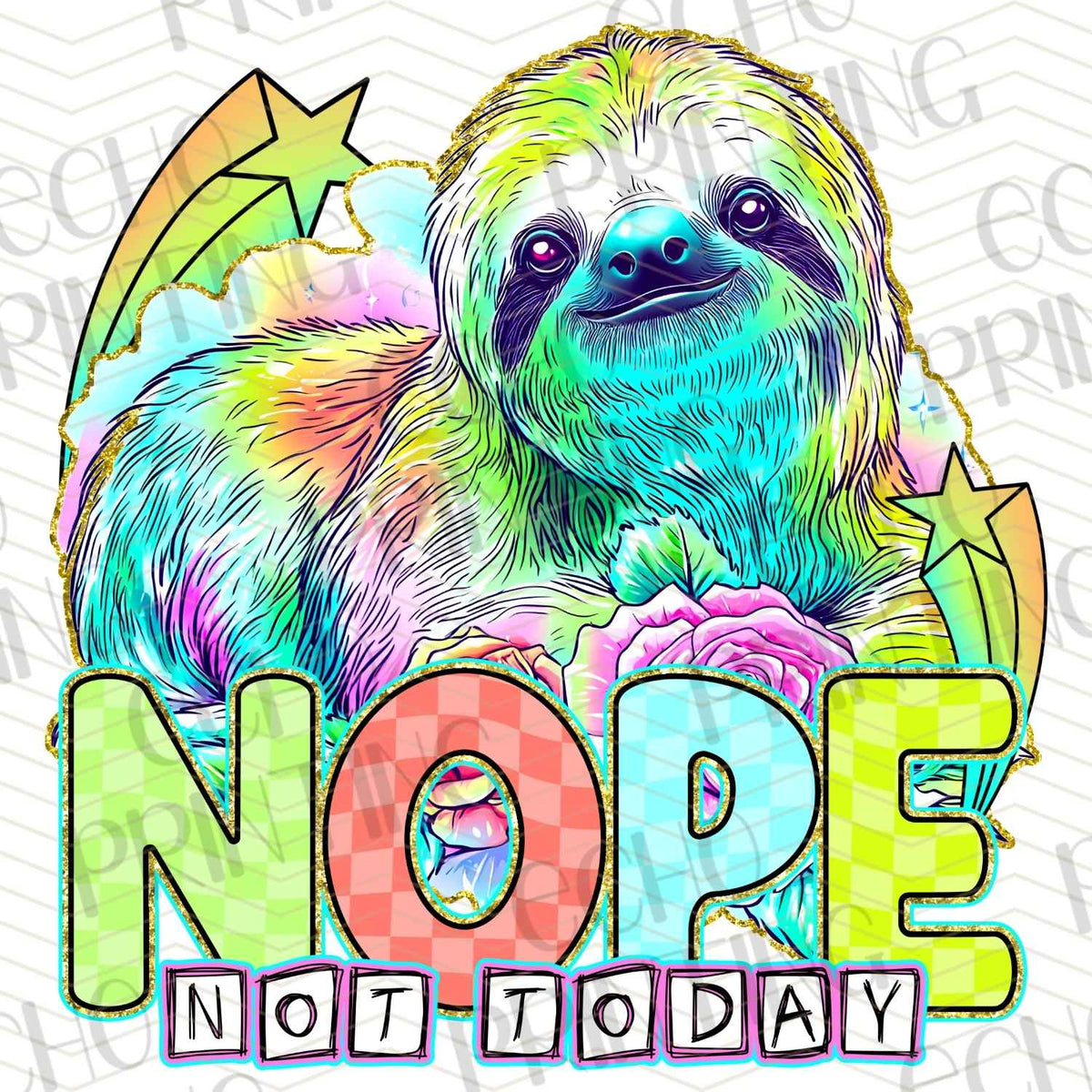 FSSG 317 - NOPE NOT TODAY SLOTH