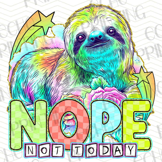 FSSG 317 - NOPE NOT TODAY SLOTH
