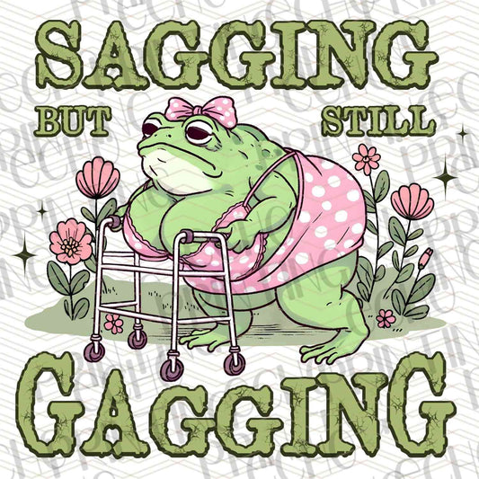 FSSG 342 - SAGGING AND GAGGING FROG