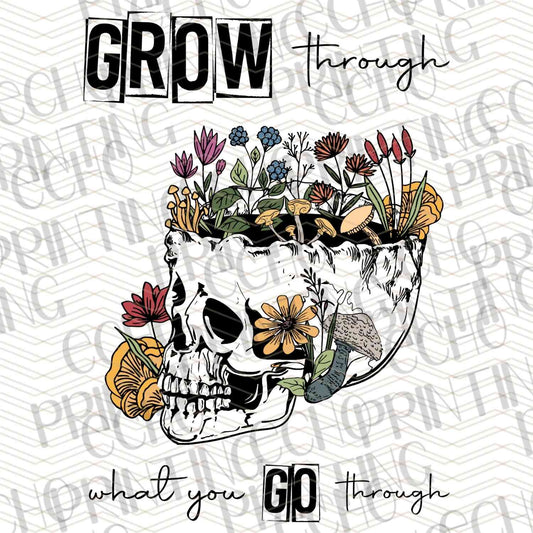 FSSG 343 - GROW THROUGH WHAT YOU GO THROUGH FLORAL