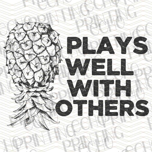 FSSG 361 - PLAYS WELL WITH OTHERS PINEAPPLE