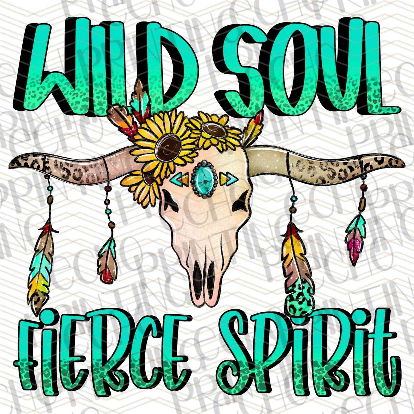 FSSG 375 - WILD SOUL FIERCE SPIRIT FEATHERS