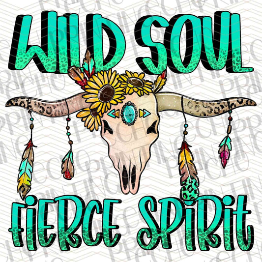 FSSG 375 - WILD SOUL FIERCE SPIRIT FEATHERS