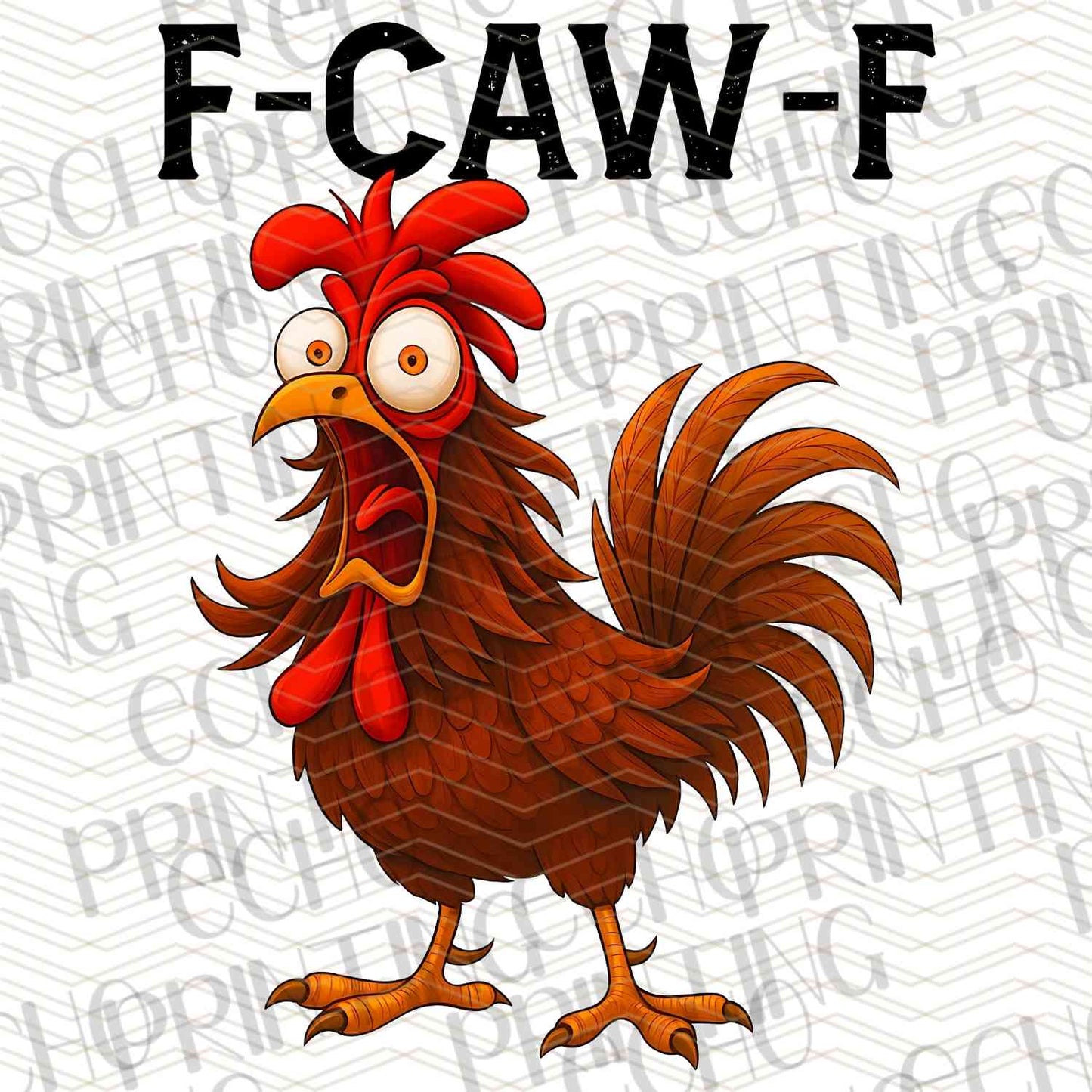 FSSG 383 – F CAW F ROOSTER RED