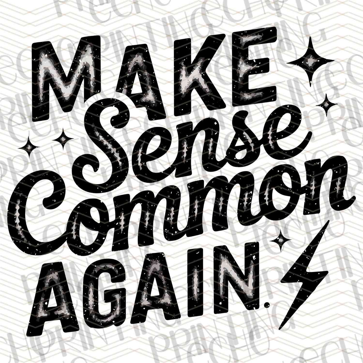 FSSG 404 - MAKE SENSE COMMON AGAIN BLACK