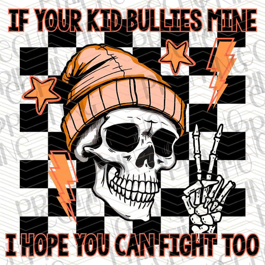 FSSG 409 - KID BULLIES MINE SKULL BEANIE