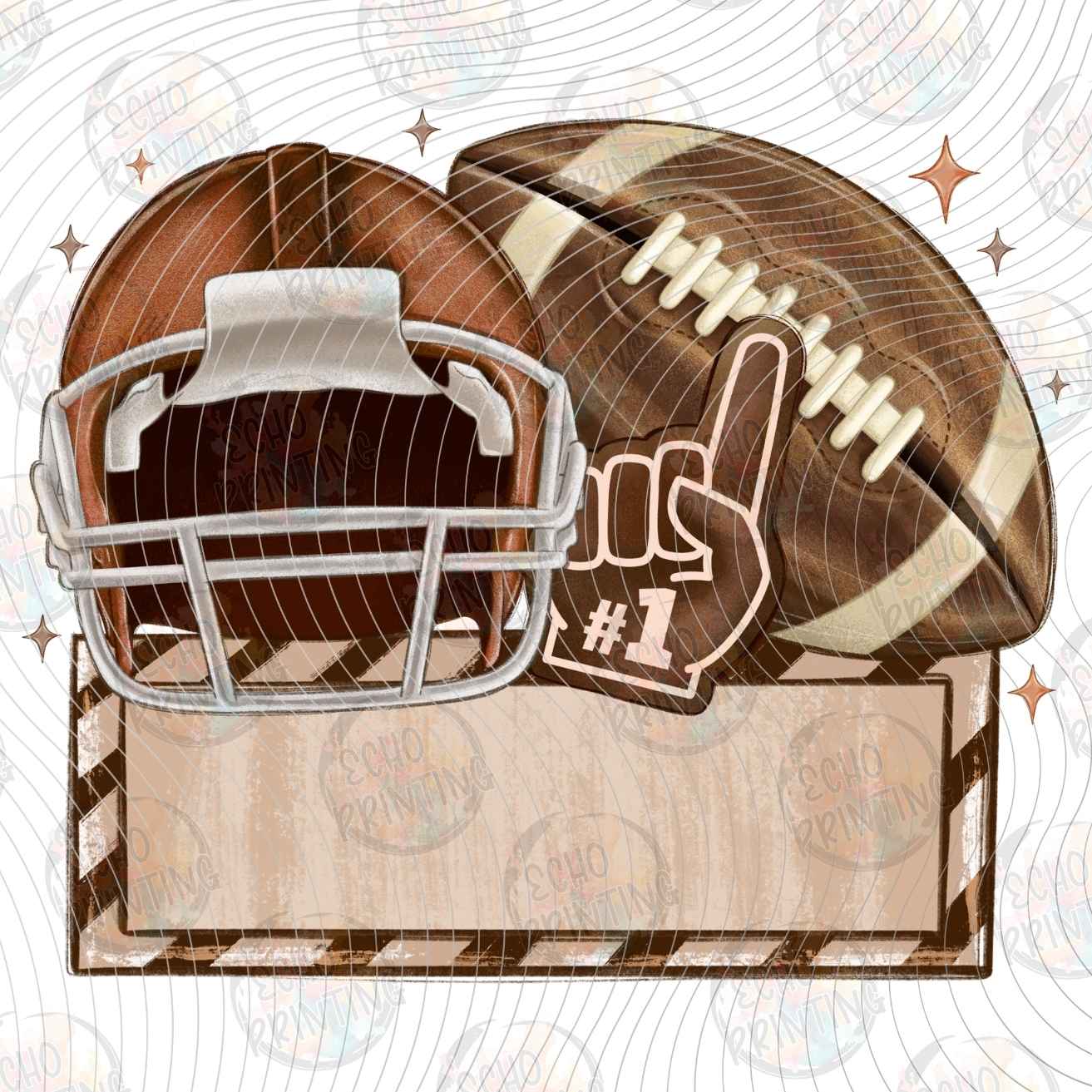 FTBG 244 - FOOTBALL MOM FRAME