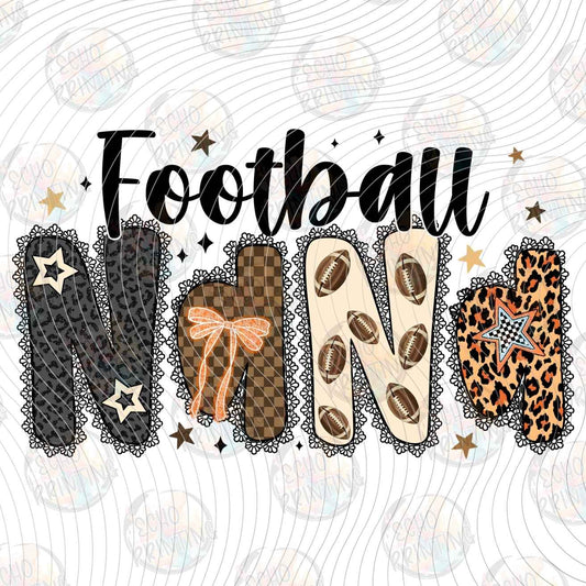 FTBG 256 - FOOTBALL MOM RETRO STYLE