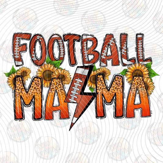 FTBG 261 - FOOTBALL MAMA LETTERING