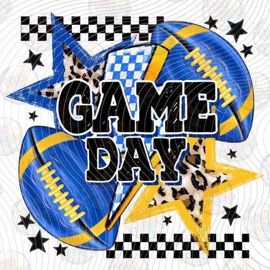 FTBG 265 - GAME DAY BLUE FOOTBALL