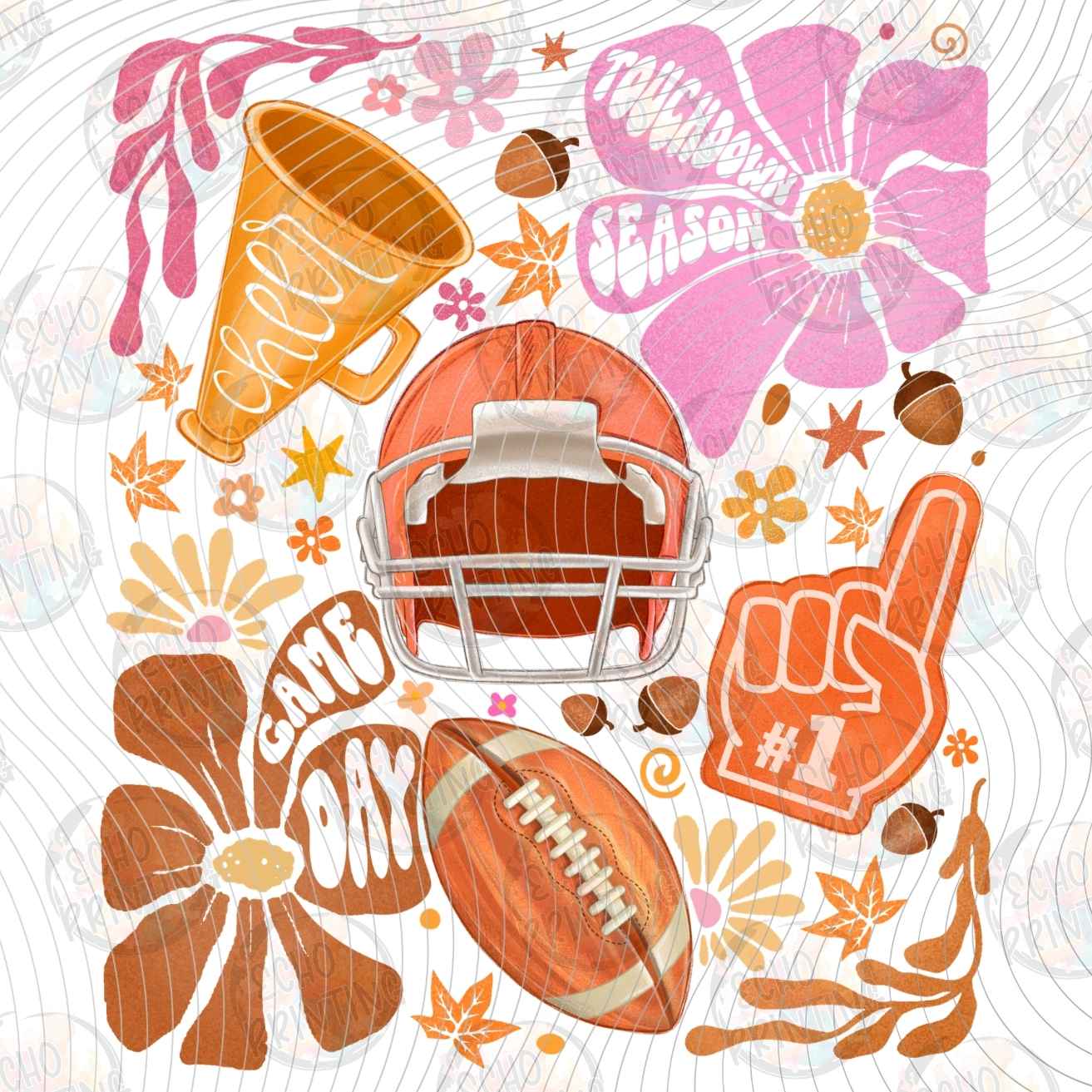 FTBG 266 - PINK FOOTBALL ACCESSORIES