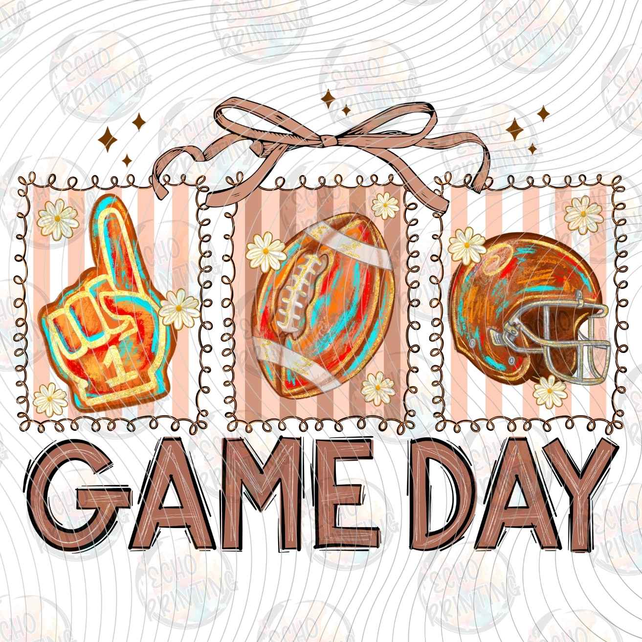 FTBG 273 - PINK GAME DAY LETTERING