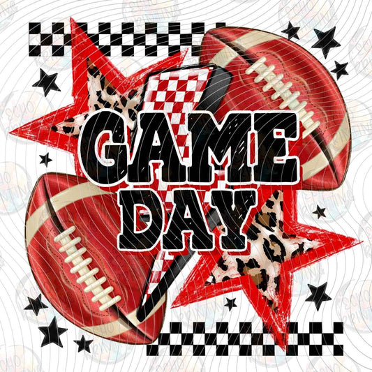 FTBG 277 - GAME DAY RED FOOTBALL