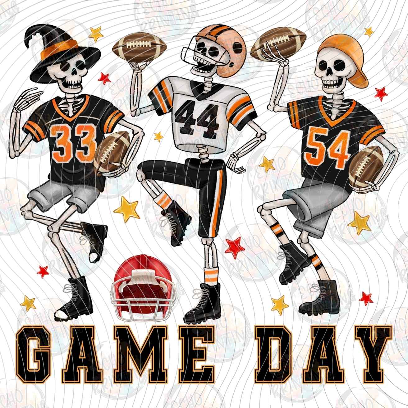 FTBG 278 - GAME DAY SKELETON PLAYERS