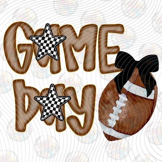 FTBG 283 - GAME DAY BOW LETTERING