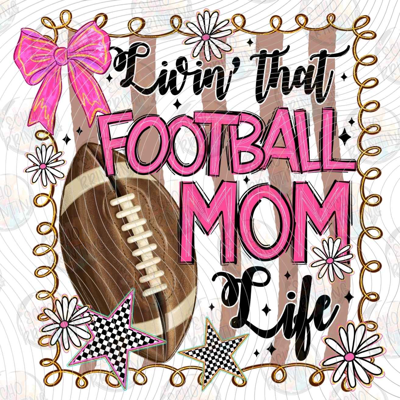 FTBG 287 - FOOTBALL MOM LIFE