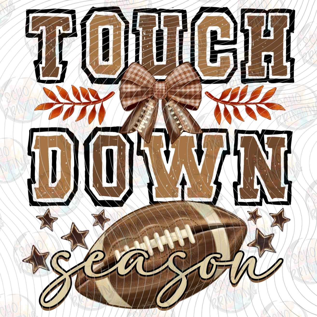 FTBG 295 - TOUCHDOWN SEASON LETTERING