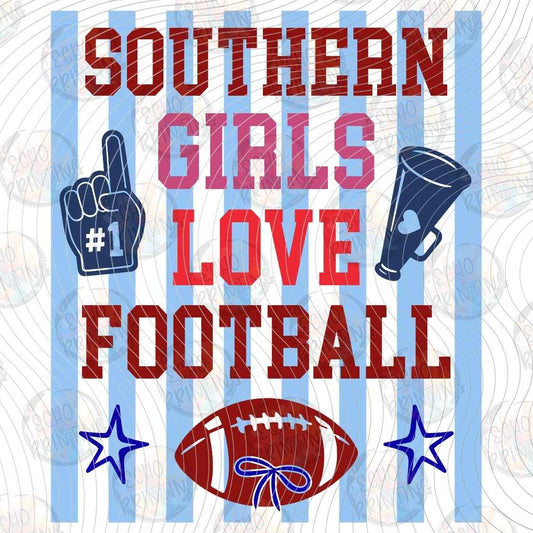 FTBG 316 - SOUTHERN GIRLS LOVE FOOTBALL